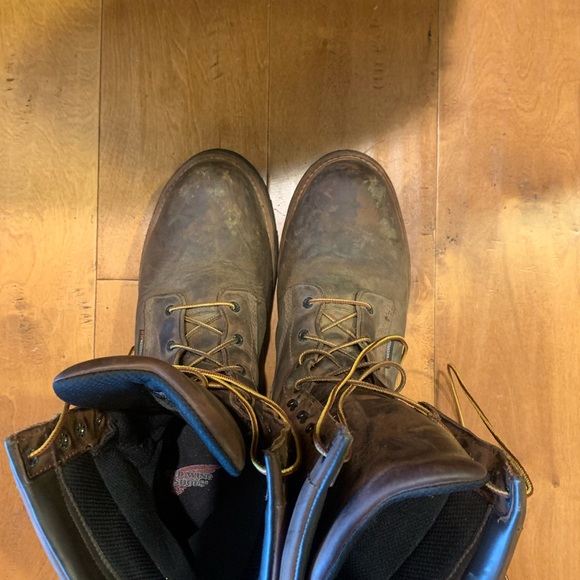Red Wing Steel Toed Boots - Picture 5 of 7